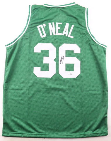 Shaquille O'Neal Signed Boston Celtics Jersey (JSA) 4xNBA Champ / Big Man