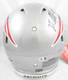 Rob Gronkowski Signed New England Patriots F/S Speed Authentic Helmet- Beckett W