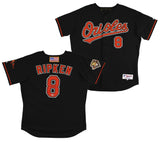 Orioles Cal Ripken Jr. Signed Black Nike 100 Season Authentic Jersey Fanatics