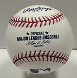 Milw. Braves GENE CONLEY (d) Signed official MLB Baseball AUTO - 1957 WS Champs