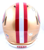 Joe Montana Autographed San Francisco 49ers F/S Speed Authentic Helmet- Fanatics