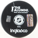 Brett Hull Signed St. Louis Blues Commemorative Logo Puck (Premium Autographs)