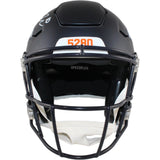 Bo Nix Autographed Denver Broncos 2024 SpeedFlex Helmet Beckett Witness 49636