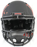Kayshon Boutte Signed Patriots F/S Eclipse Speed Authentic Helmet-Beckett W Holo