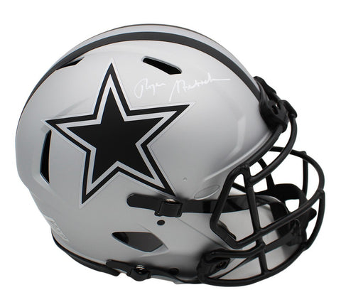 Roger Staubach Signed Dallas Cowboys Speed Authentic Rave NFL Helmet