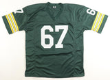 1967 Ice Bowl Signed Green Bay Packers Jerseys Signed 4 Players (JSA) See List