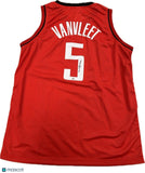 Fred VanVleet Signed Jersey PSA/DNA Houston Rockets Autographed