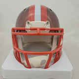 MYLES GARRETT SIGNED CLEVELAND BROWNS FLASH SPEED MINI HELMET BECKETT QR