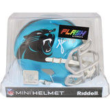 Luke Kuechly Autographed Carolina Panthers Flash Mini Helmet Beckett 51649