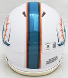 Zach Thomas Signed Miami Dolphins White Speed Mini Helmet "HOF 2023" Beckett Wit
