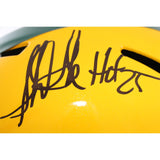 Sterling Sharpe Autographed Green Bay Packers F/S Helmet HOF Beckett 51031
