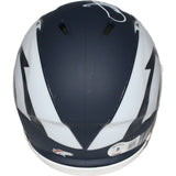 Terrell Davis Signed Denver Broncos AMP Mini Helmet HOF Beckett 42217