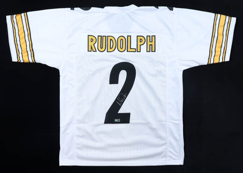 Mason Rudolph Signed Pittsburgh Steelers Jersey (TSE Holo) Steeler Q.B 2018-2025