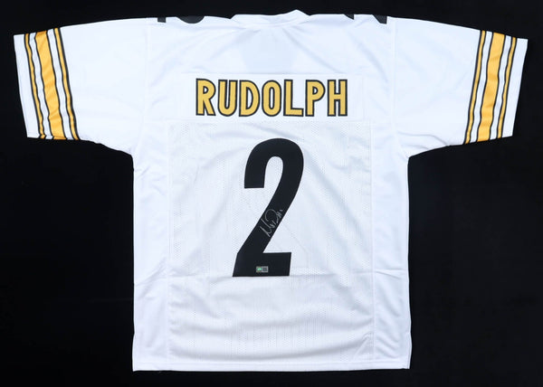 Mason Rudolph Signed Pittsburgh Steelers Jersey (TSE Holo) Steeler Q.B 2018-2025