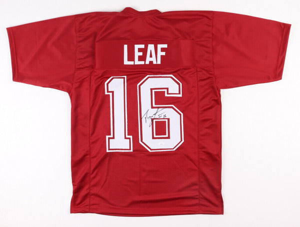 Ryan Leaf Signed Washington State Cougars Jersey (JSA COA) Chargers #1 Pick 1998