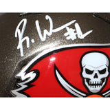 Rachaad White Signed Tampa Bay Buccaneers Mini Helmet Beckett 43112