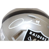 Aidan O'Connell Signed Las Vegas Raiders Flash Mini Helmet Beckett 43087