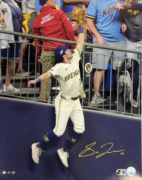SAL FRELICK Signed 16x20 Photo #2 AUTO - Milwaukee Brewers - BAS