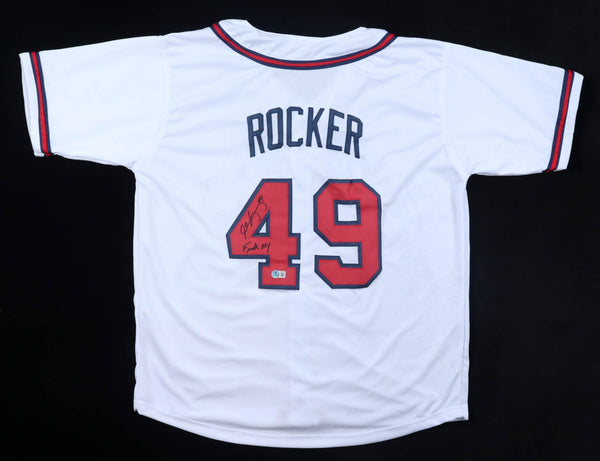 John Rocker Signed Atlanta Braves Jersey Inscribed "F**K N.Y." (Beckett QR)