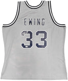 HOYAS PATRICK EWING AUTOGRAPHED MITCHELL & NESS 1983-84 JERSEY BECKETT 236550