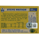 Steve Watson Autographed 1982 Topps #90 Trading Card Beckett 59180