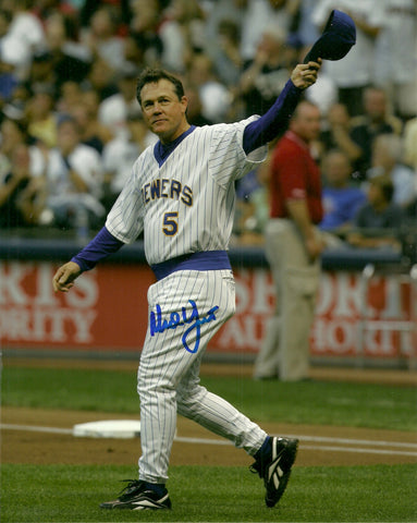 Brewers NED YOST Signed 8x10 Photo #7 AUTO - Manager '03-08 - 1982 World Series