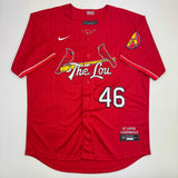 Autographed/Signed Paul Goldschmidt St. Louis Cardinals Red Jersey Fanatics COA