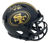 Jerry Rice Signed San Francisco 49ers Eclipse Mini Speed Helmet Fanatics