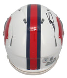 Stefon Diggs Autographed Bills 1965-73 Throwback Mini Speed Helmet Beckett