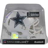 Michael Irvin Autographed Dallas Cowboys 24 STS Mini Helmet Beckett WIT 56389