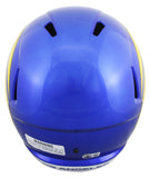 Rams Matthew Stafford Authentic Signed Full Size Speed Rep Helmet BAS Witnessed