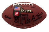Peyton Manning HOF Signed Official Wilson NFL Football Broncos JSA 214086
