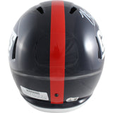 Michael Strahan Autographed New York Giants TB 81-99 F/S Helmet Beckett 49839