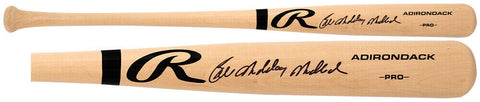 Bill Madlock Signed Rawlings Pro Blonde Baseball Bat w/Mad Dog - (SCHWARTZ COA)