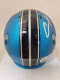 AIDAN HUTCHINSON SIGNED DETROIT LIONS 2024 ALT SPEED MINI HELMET BECKETT QR
