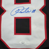 Autographed/Signed Patrick Kane Chicago Black Hockey Jersey JSA COA