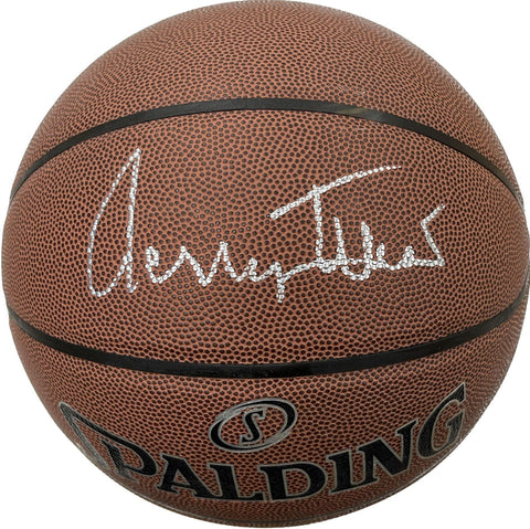 Jerry West signed Basketball Auto Grade 10 PSA/DNA Lakers autographed