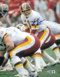 Mark Rypien Autographed 11x14 Photo Washington Redskins Beckett BAS QR #BS30523