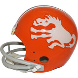 Frank Tripuka & Gene Mingo Signed F/S VSR4 62-65 2-Bar RK Helmet BAS 44290