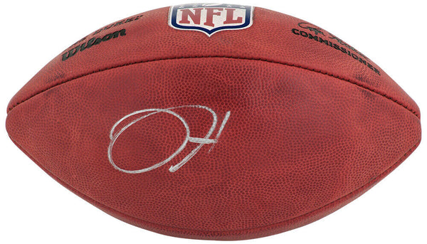 Jalen Hurts Signed Wilson Duke Official NFL Game Football (Beckett COA)