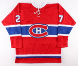Alex Galchenyuk Signed Canadiens Jersey(Beckett) 3rd overall pick,2012 NHL Draft