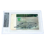 Cristiano Ronaldo Signed 2002 Professional Debut Sporting Match Ticket - BGS 3