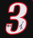 Allen Iverson Signed Philadelphia 76ers Mitchell &Ness Swingman Black NBA Jersey