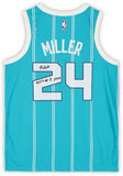 Brandon Miller Charlotte Hornets Autographed Teal Nike Icon Edition