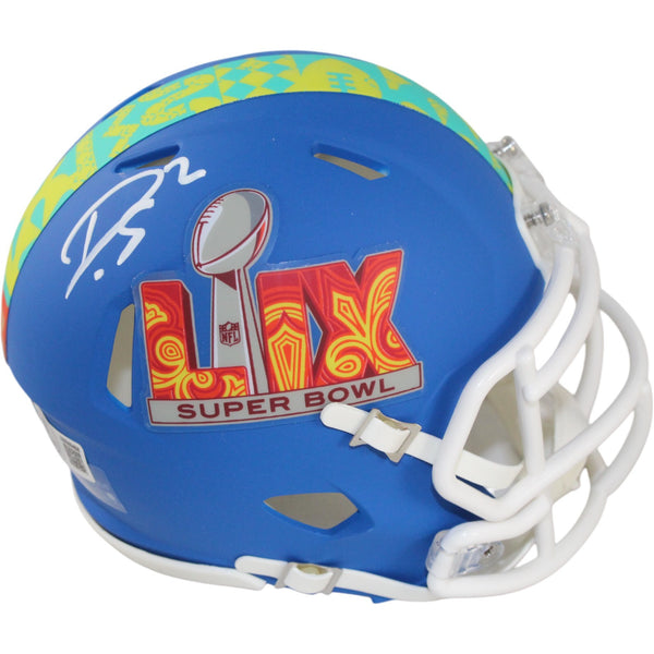 Darius Slay Signed Philadelphia Eagles Super Bowl 59 Mini Helmet Beckett 49409