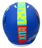 Saquon Barkley Signed Blue SB LIX Full Size Authentic Helmet Eagles PSA 195230