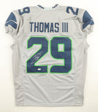 Earl Thomas Signed Seattle Seahawks Pro Cut Jersey (JSA) 7xPro Bowl Defnsv. Back