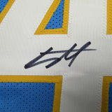Autographed/Signed Tuli Tuipulotu Los Angeles Powder Blue Jersey BAS COA