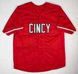 Brady Singer Signed Cincinnati Reds City Connect Custom Style Jersey (Beckett)