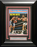 Muhammad Ali & Joe Frazier Autographed Framed Sports Illustrated Cover Beckett